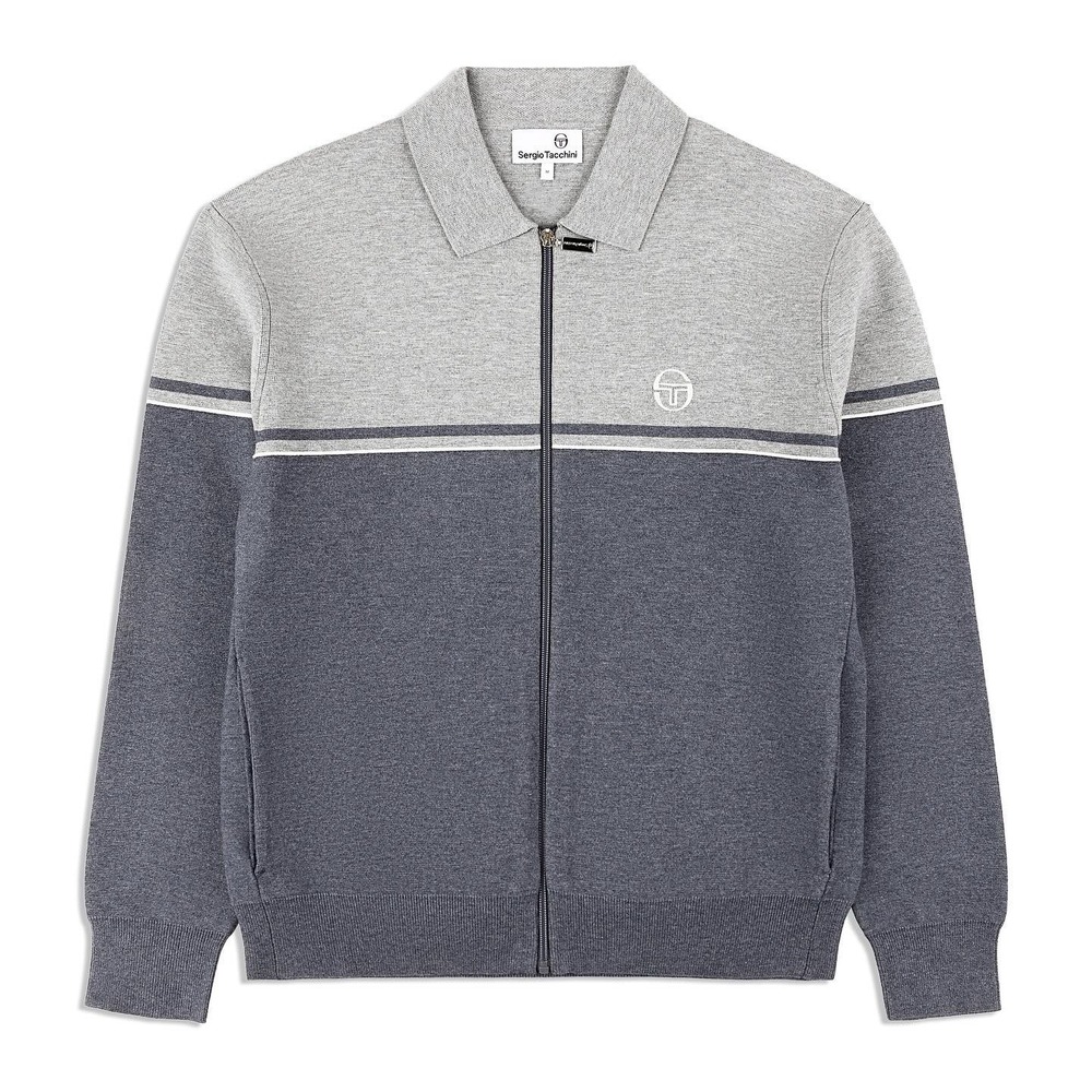 Size 3XL - Sergio Tacchini Nostra Track Set Gray